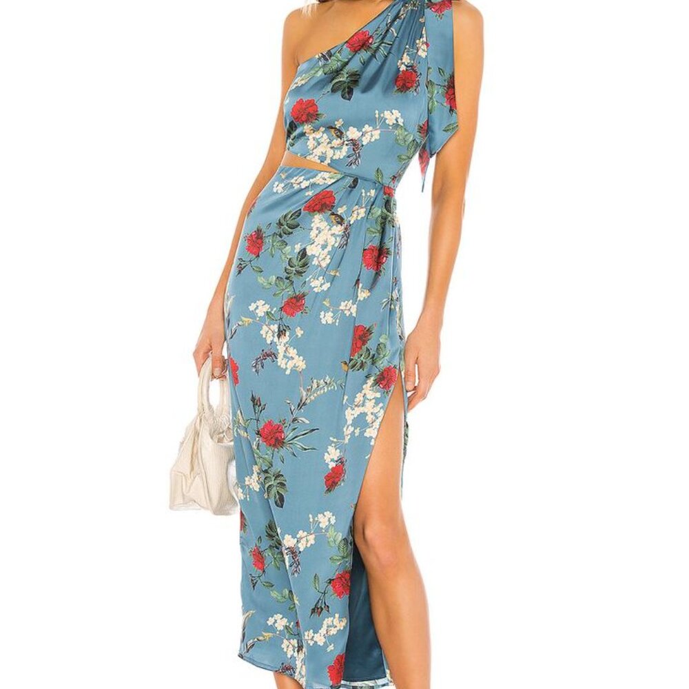Song of Style Jules Maxi Dress in Antique Blue